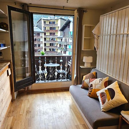 Cozy Chamonix Ski Studio With Mountain Views 外观 照片