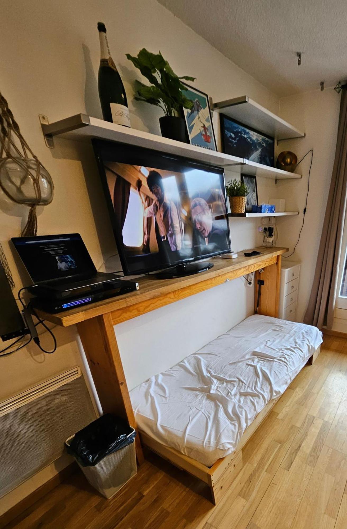 Cozy Chamonix Ski Studio With Mountain Views 外观 照片