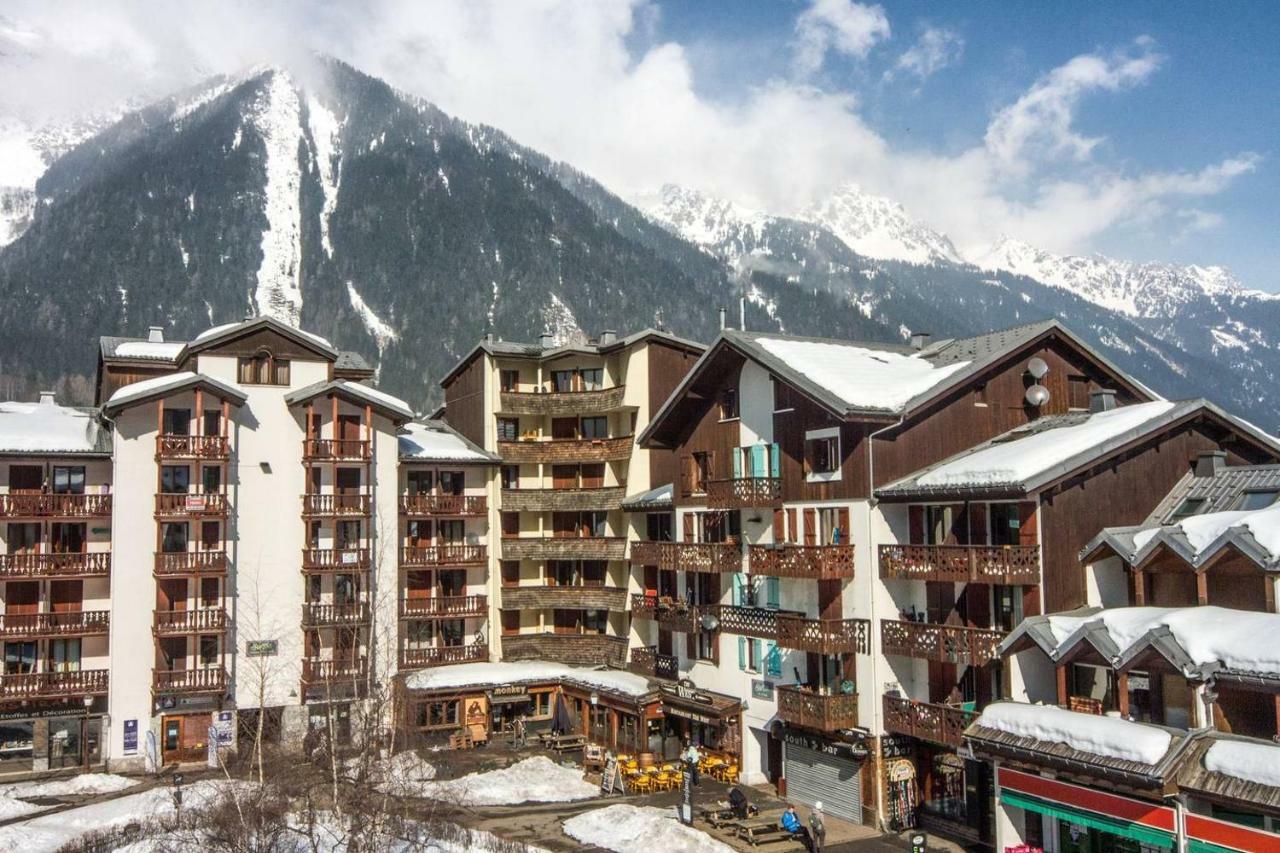 Cozy Chamonix Ski Studio With Mountain Views 外观 照片