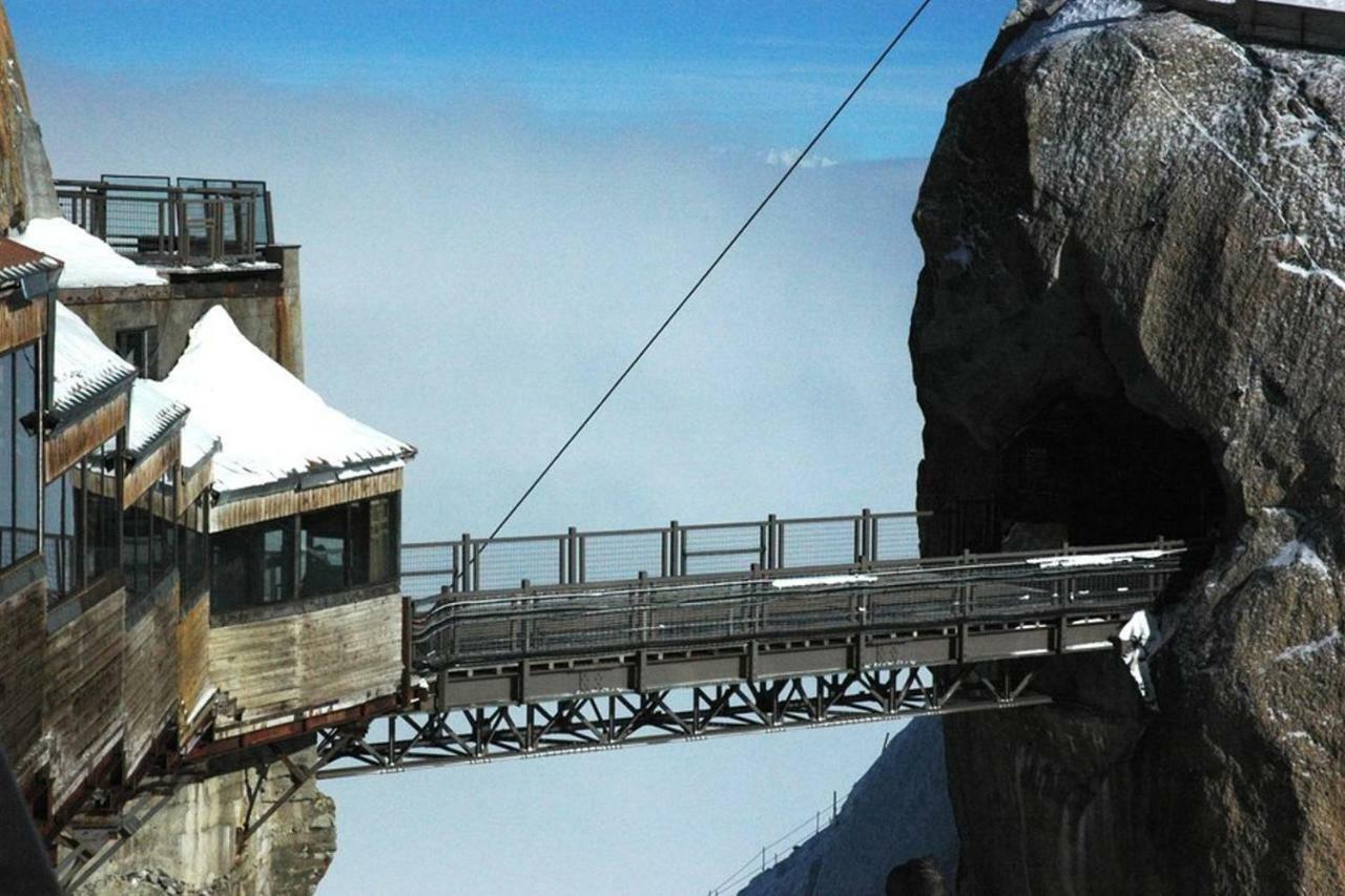 Cozy Chamonix Ski Studio With Mountain Views 外观 照片