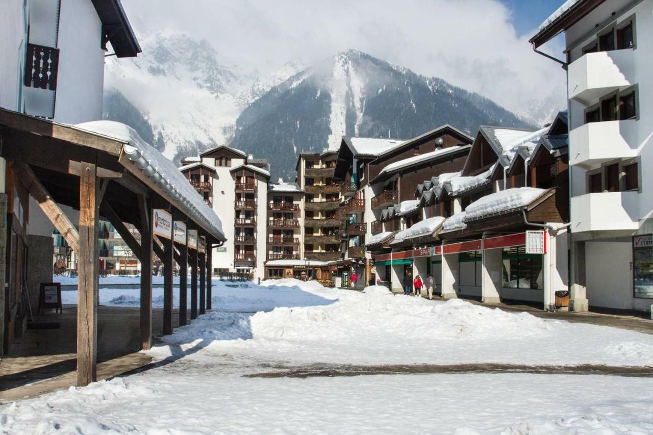 Cozy Chamonix Ski Studio With Mountain Views 外观 照片